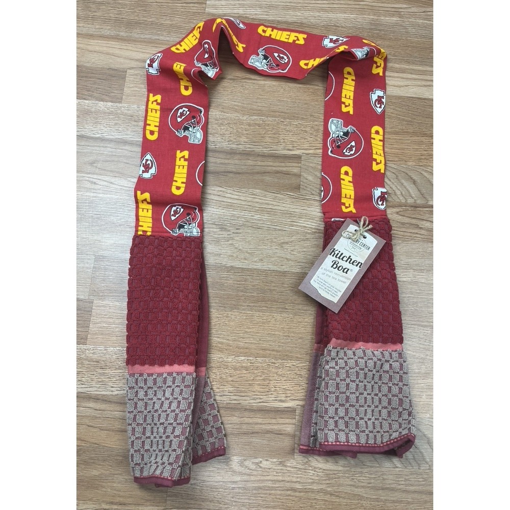 Kansas City Chiefs Kitchen Boa Dish Tea Towel‎ Dishcloth NEW